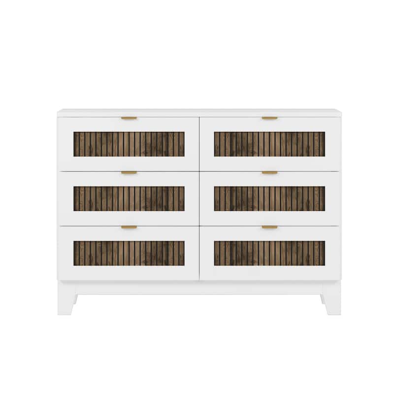 Rustic Farmhouse Style Wooden Dresser