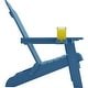 preview thumbnail 36 of 58, WINSOON All Weather HIPS Outdoor Folding Adirondack Chairs Set of 8