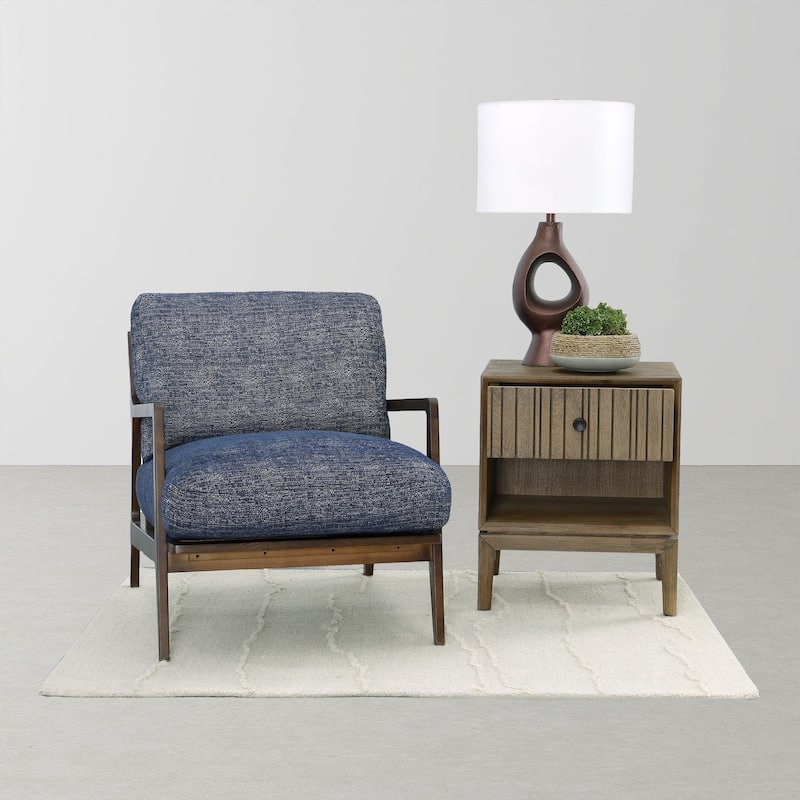 30" Wide Arm Chair, Sage - Royal Navy