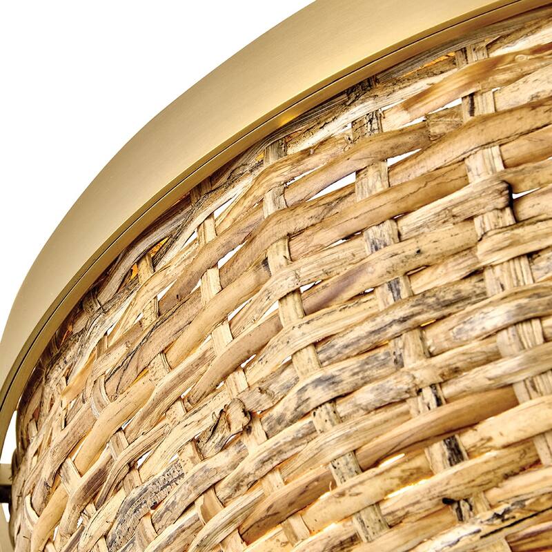 Hinkley Lighting 48423 Sanibel 4 Light 20" Wide LED Pendant with Woven