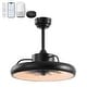 preview thumbnail 16 of 19, JONATHAN Y Loren 20" Modern 6-Speed Metal Dimmable Smart LED Ceiling Fan, App & Remote - 11.5 Inches