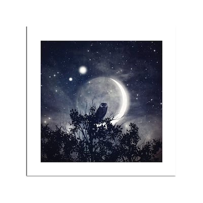 The Moon, Venus, & Jupiter Fine Art by Paula Belle Flores - Multi