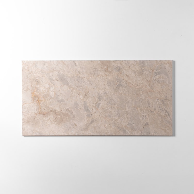 Rare Dunes Honed Marble Wall and Floor Tile