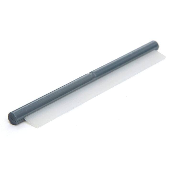 "ToiletTree Products Travel/Dorm Fogless Shower Shaving Bathroom Mirror with Squeegee Travel Makeup, and Grooming - Gray
