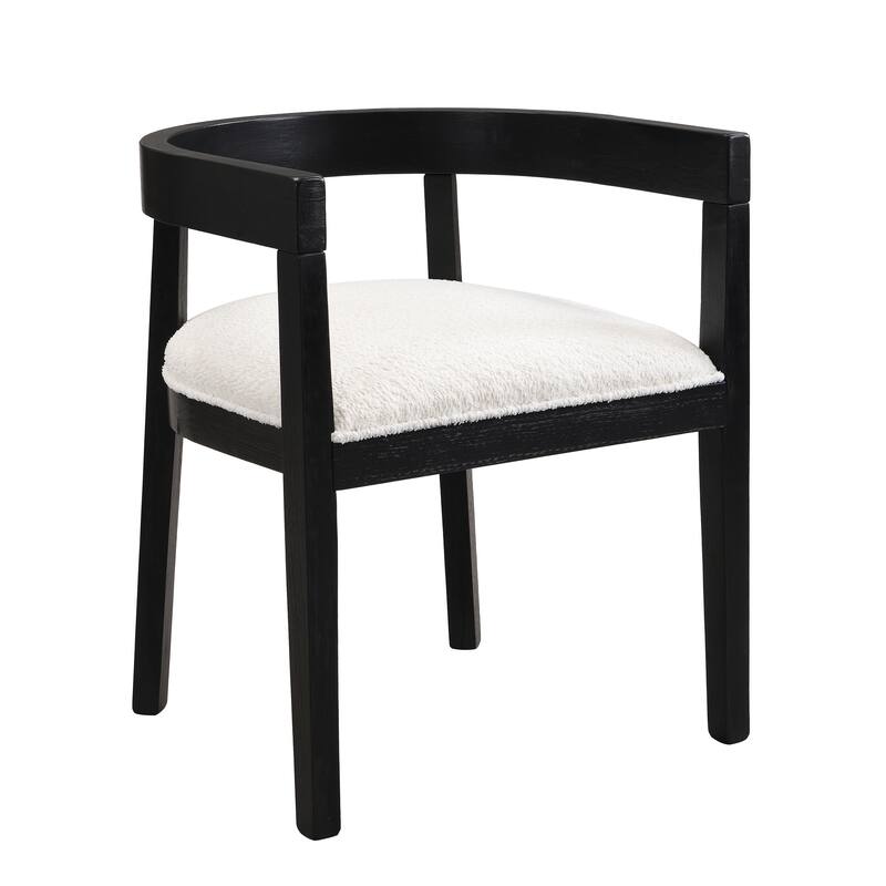 Ladieu Fabric and Wood Tub Dining Chairs （Set of 2）by Christopher Knight Home