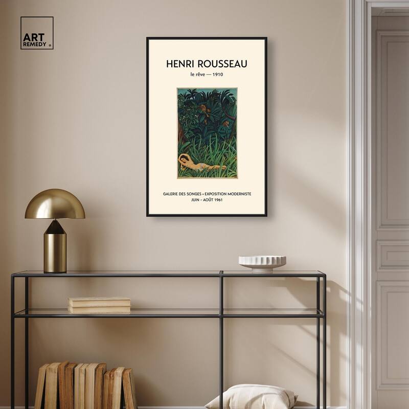 Dream in the Jungle Canvas by Art Remedy