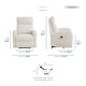 preview thumbnail 13 of 180, Fremont & Park Covelo Corduroy Recliner Collection - Push Back Recliner and Power Lift Chair for Apartments and Living Rooms