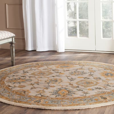 SAFAVIEH Handmade Classic Ouida Traditional Oriental Wool Rug