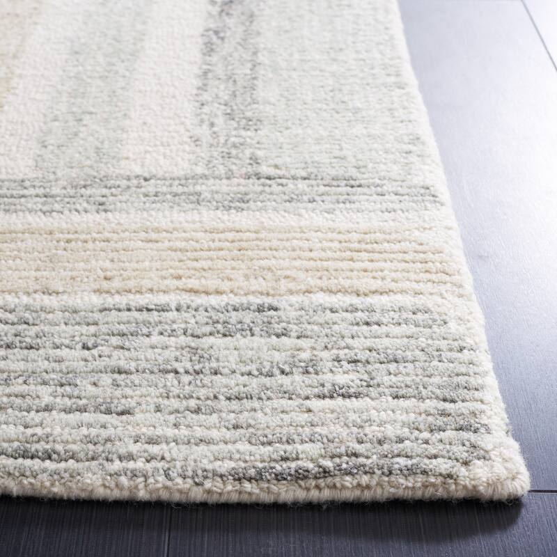 SAFAVIEH Handmade Micro-Loop Belle Modern Wool Rug