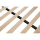 preview thumbnail 14 of 15, Kid Bed Frame Metal Twin over Twin Bunk Bed with Trundle,Wood Slat,2 Side Ladders