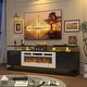 preview thumbnail 92 of 97, 70"/80" Modern Fireplace TV Stand with 36" Electric Fireplace