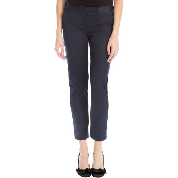 slide 1 of 6, Max Studio London Womens Roxanne Casual Cropped Pants