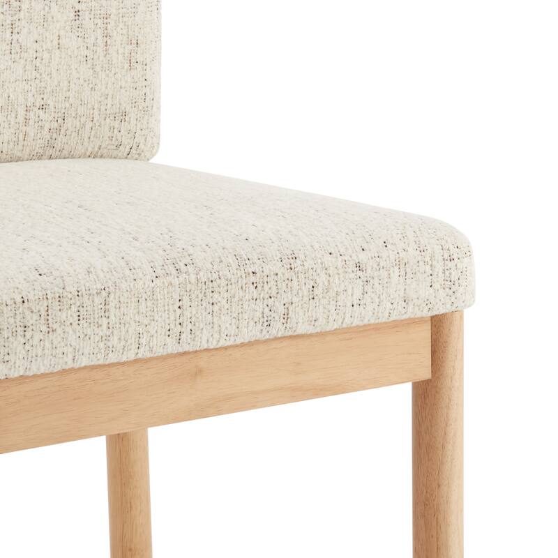 NPD Furniture Melvin Fabric Dining Side Chair (Set of 2)