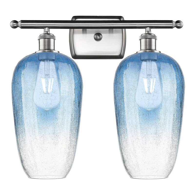 Innovations Lighting Endless Possibilities Ballston - Brookhaven Flute - 2 Light 17" Bath Vanity Light