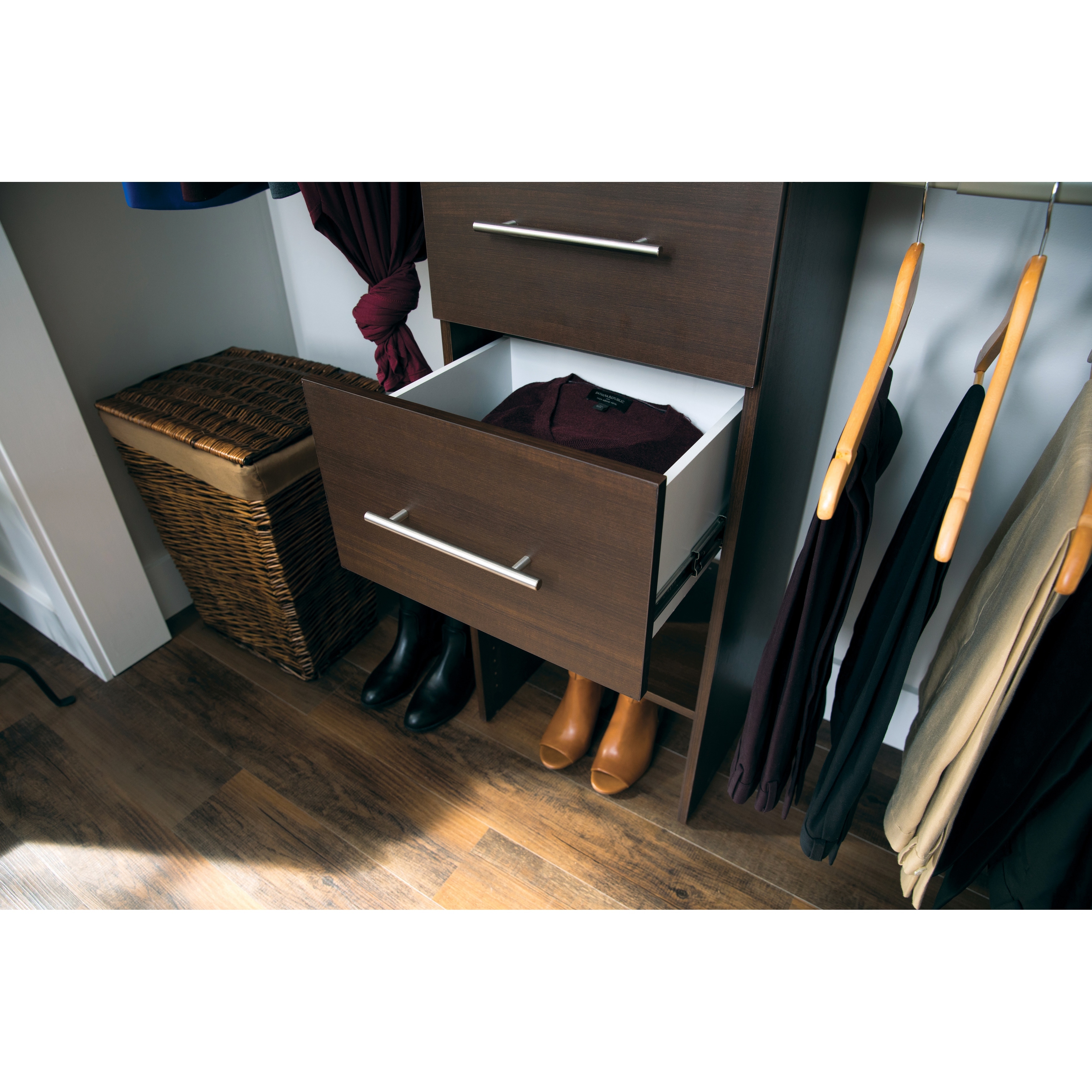 ClosetMaid SuiteSymphony 25 in. Closet Organizer with 3 Drawers - On Sale -  Bed Bath & Beyond - 26435942