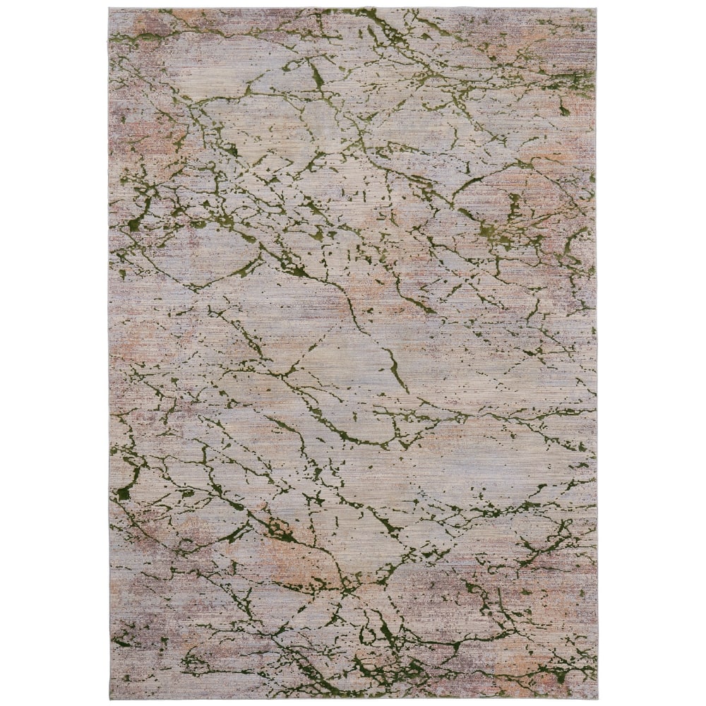 Grand Bazaar Breigh Machine Made Abstract Modern Area Rug