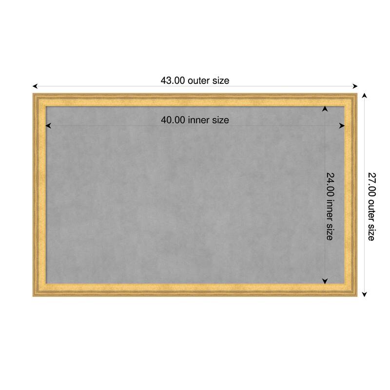 Amanti Art Owen Gold Framed - 43 x 27 in