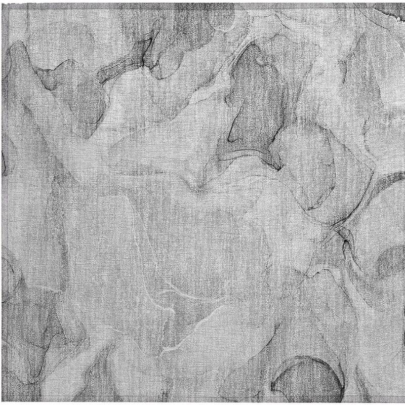 Alrim Contemporary Abstract Weather Resistant Blended Style Outdoor Rug