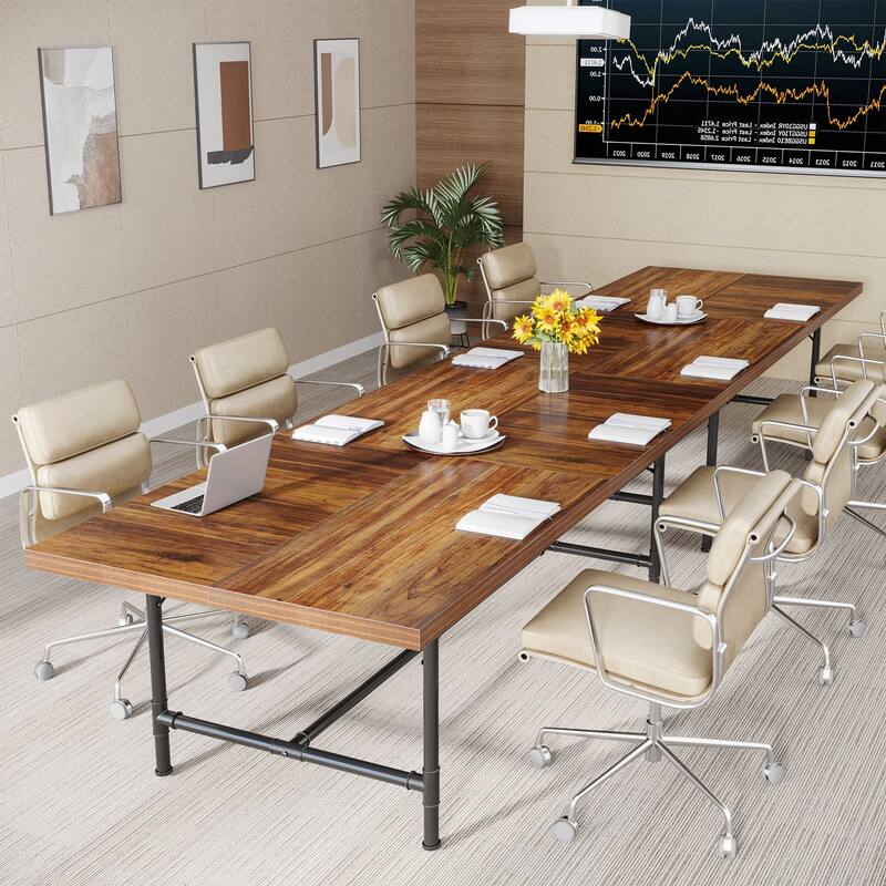 Rectangle Meeting Seminar Table for Conference Room, 70.8" W x 35.4" D