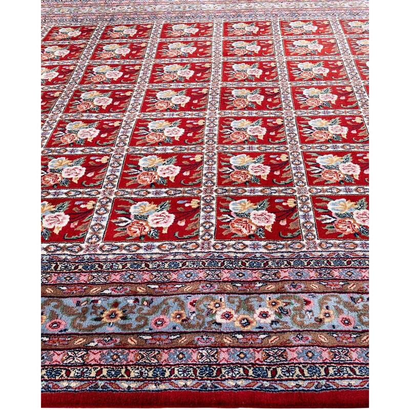 Tabriz One-of-a-Kind Hand-Knotted Area Rug, Red - 8' 3" x 11' 9"