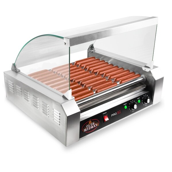 Shop Electric 30 Hot Dog 11 Roller Grill Cooker Machine ...