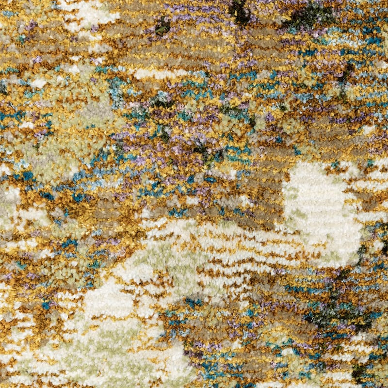 Style Haven Albertslund Marble Gold/ Beige Area Rug