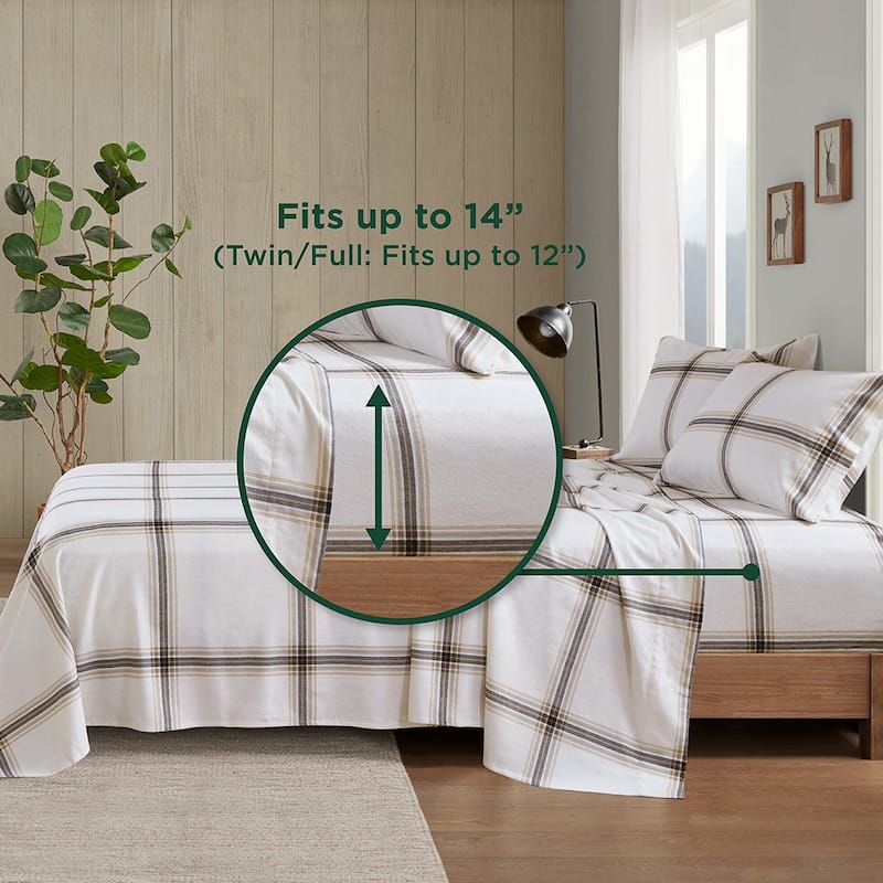 Woolrich Cotton Flannel Sheet Set