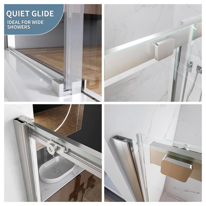 Modland 56-60''x 74'' Sliding Shower Door - 56''-60''x 74''