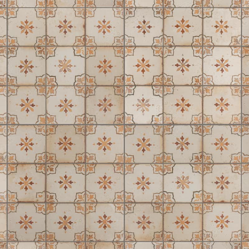 Merola Tile Mirambel Marron 13" x 13" Ceramic Floor and Wall Tile