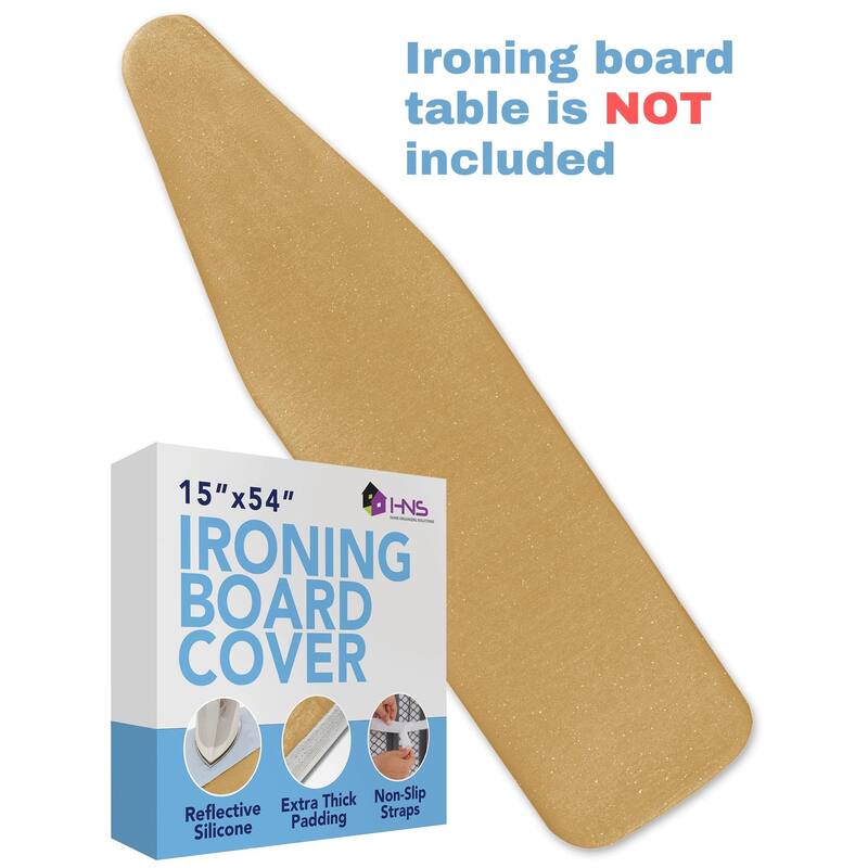 HOLDN’ STORAGE Ironing Board Cover and Pad - Iron Board Cover with Padding