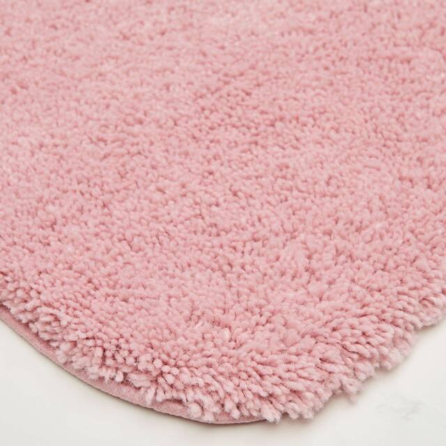 Mohawk Pure Perfection Solid Patterned Bath Rug