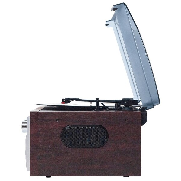 Victor Cosmopolitan 8-in-1 Turntable Music Center with Bluetooth