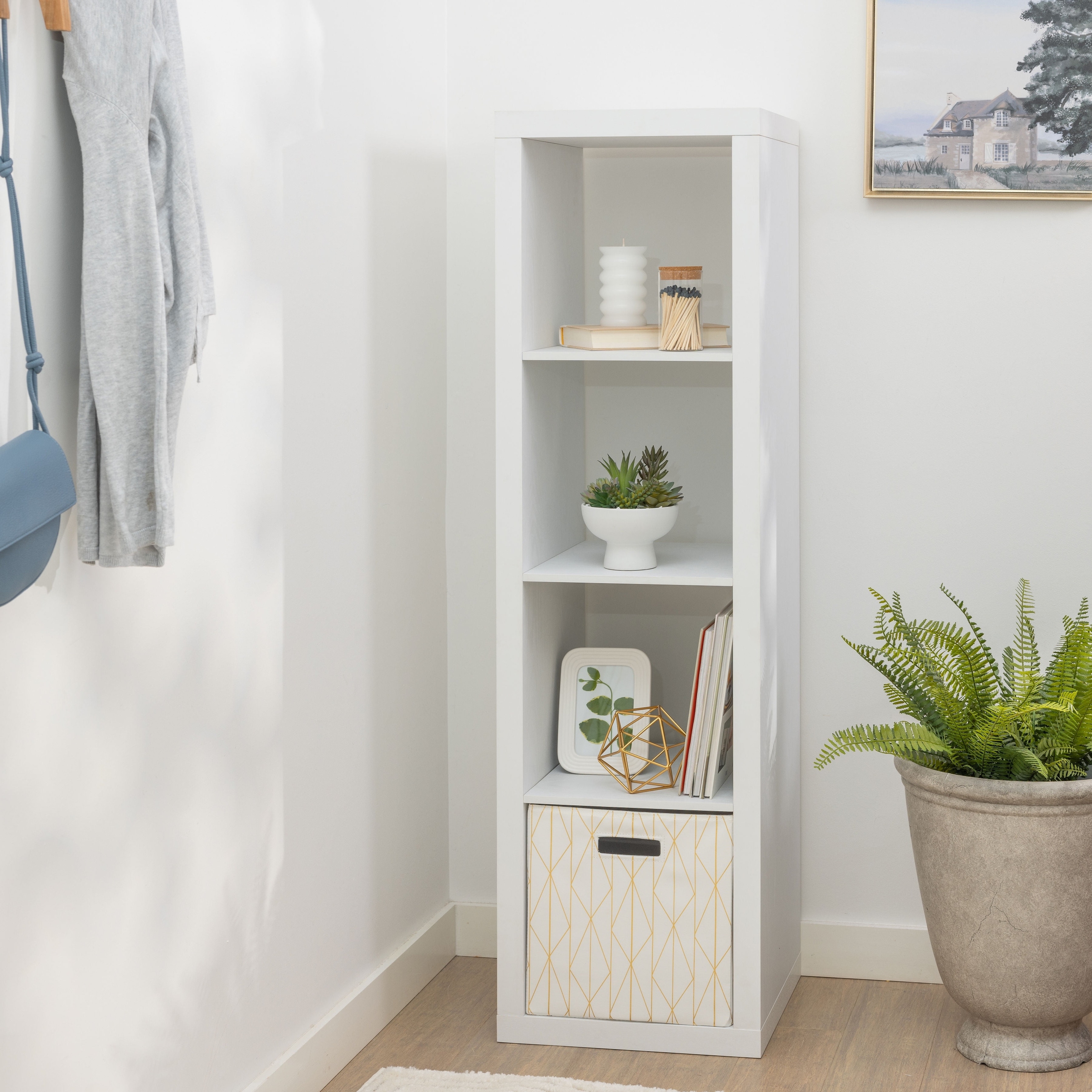 4 Cube Vertical Storage Organizer On Sale Bed Bath Beyond 40385870