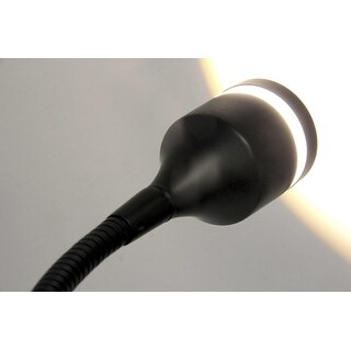 Matte Black Metal Gooseneck Adjustable Desk Lamp main image 1