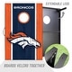 preview thumbnail 4 of 5, Denver Broncos NFL Compact 2x3 Tailgate Cornhole Board Set