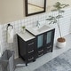 preview thumbnail 2 of 1, Vanity Art 42 Inch Single Sink Bathroom Vanity Set 5 Dove-Tailed Drawers 1 Cabinets 1 Shelf, Soft-Closing Doors with Free Mirror