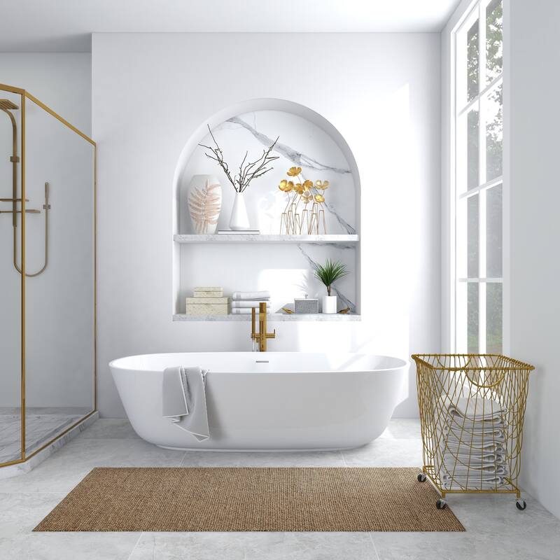 CosmoLiving by Cosmopolitan 26x16 Metal Rolling Storage Basket - 16"L x 16"W x 24"H