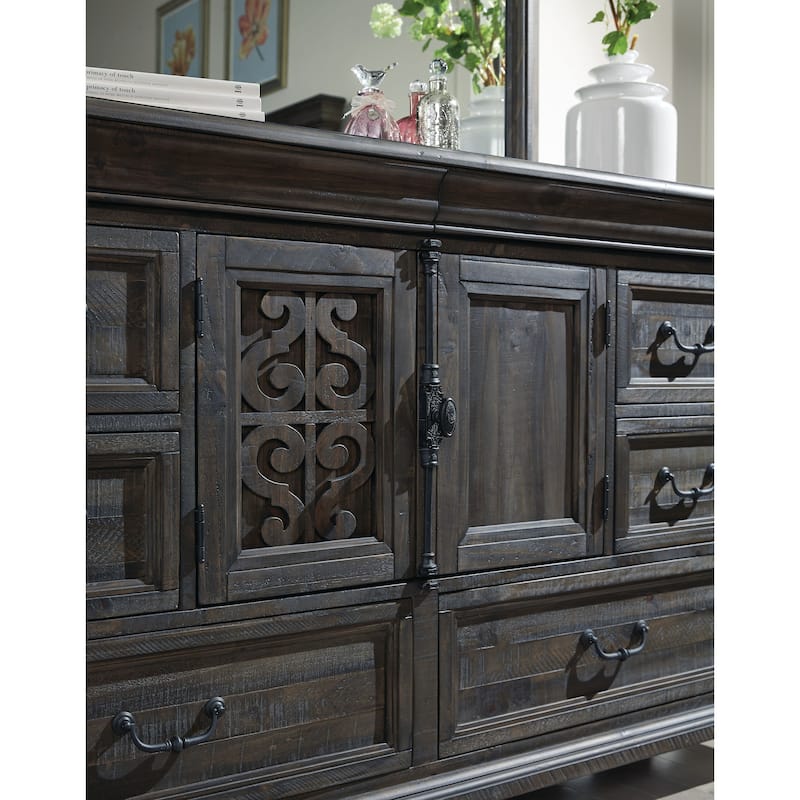 Magnussen Home Bellamy Peppercorn Drawer Dresser