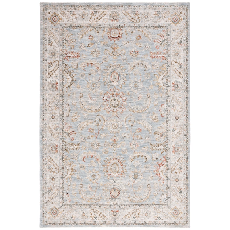 SAFAVIEH Handmade Hamilton Arjola Oriental Rug - 6'7" Square - Blue/Gold