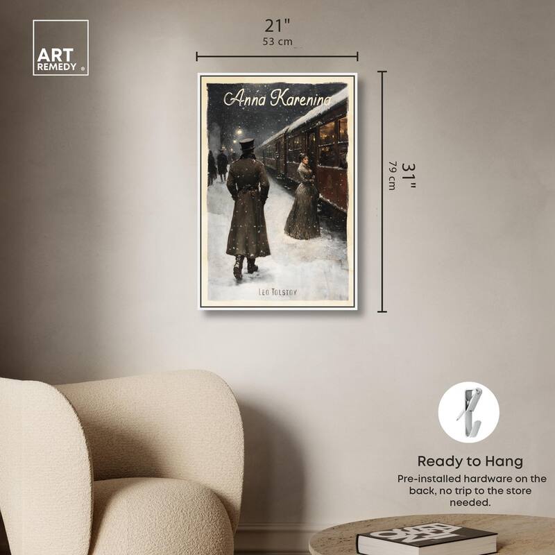 Anna Karenina Canvas by Art Remedy