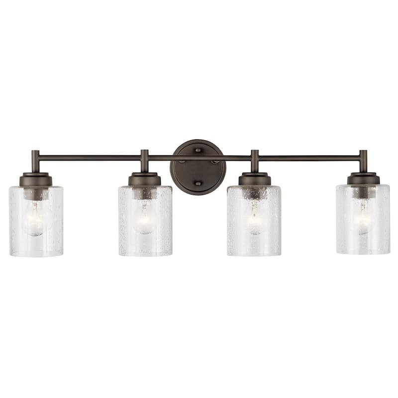 Kichler Lighting Winslow 4-light Olde Bronze Bath Vanity Light