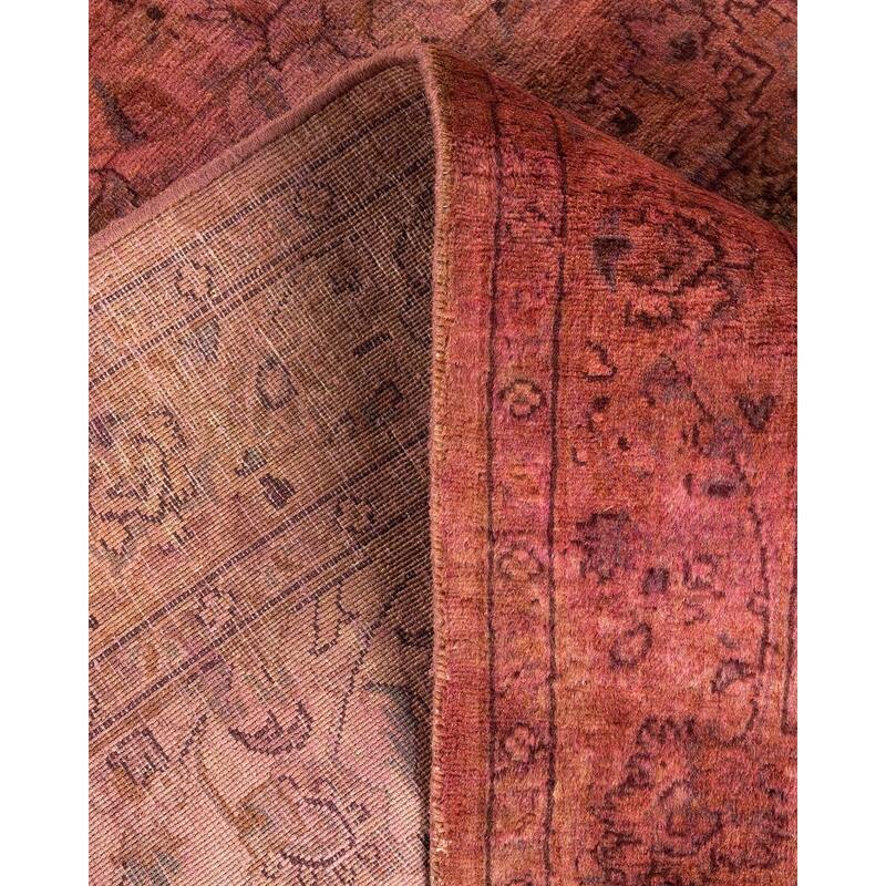Fine Vibrance, One-of-a-Kind Hand-Knotted Area Rug - Pink, 3' 1" x 5' 2" - 3' 1" x 5' 2"