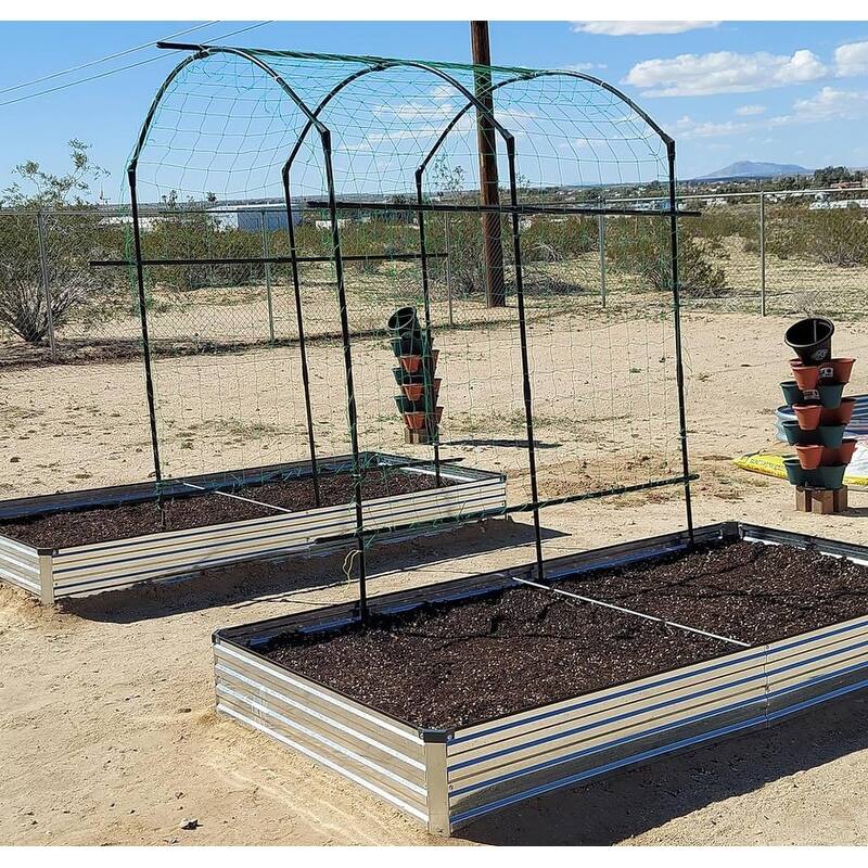 Galvanized Raised Garden Bed,Outdoor Planter