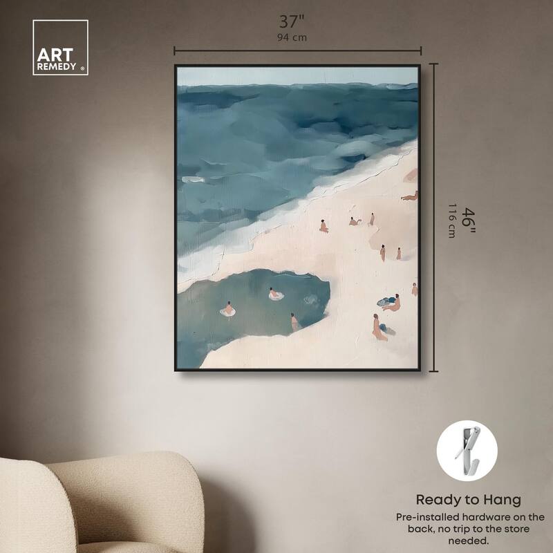 Daydreams by the Sea Canvas by Art Remedy