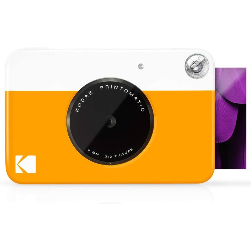 Kodak Printomatic Instant Print Camera, All-in-Bundle with Zink Paper, Photo Album & More - N/A
