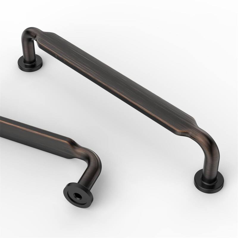 10 Pack 5 Inch Cabinet Pulls - 5"L x 1"W - Oil Rubbed Bronze
