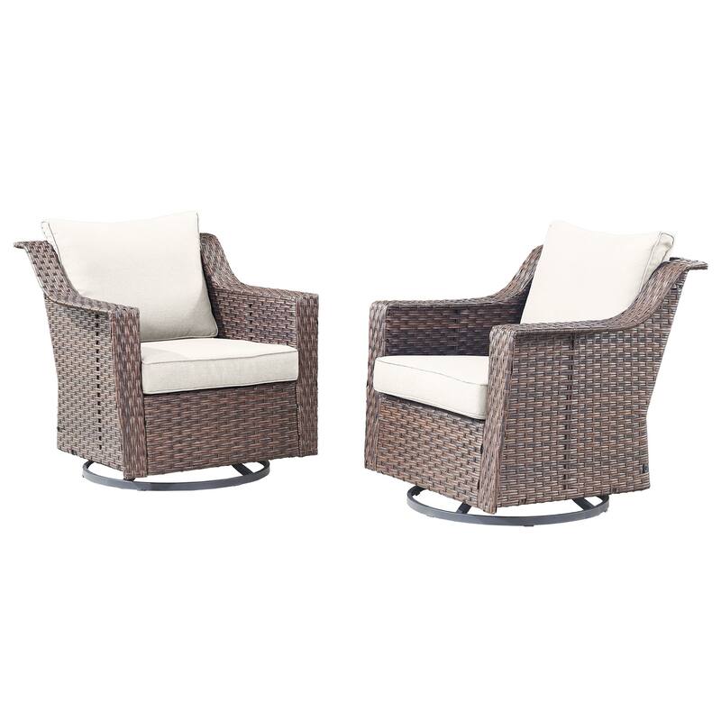 Pocassy All-Weather Rattan Patio Funiture Set