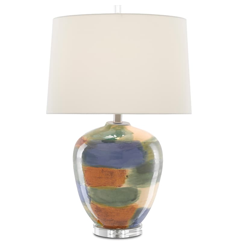 Currey & Company Rainbow Table Lamp - 27.25"h x 17"dia