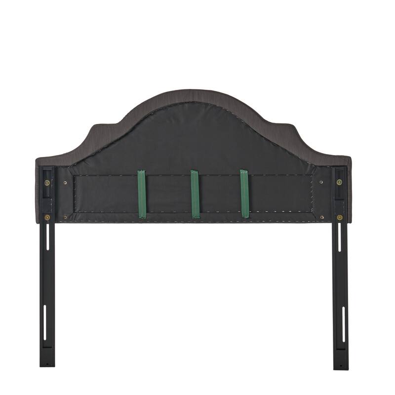 Bianca Adjustable Full/Queen Studded Fabric Headboard by Christopher Knight Home