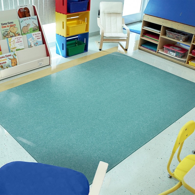Just Kidding Educational Polyester Area Rug